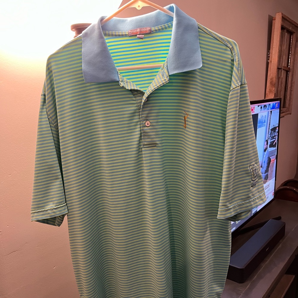Peter Millar golf polo, TPC Sawgrass.